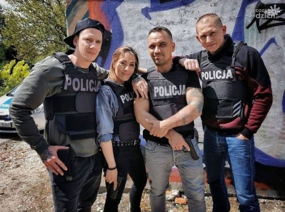 Robert Szewczyk zagrał w kolejnym sezonie serialu "Gliniarze" 