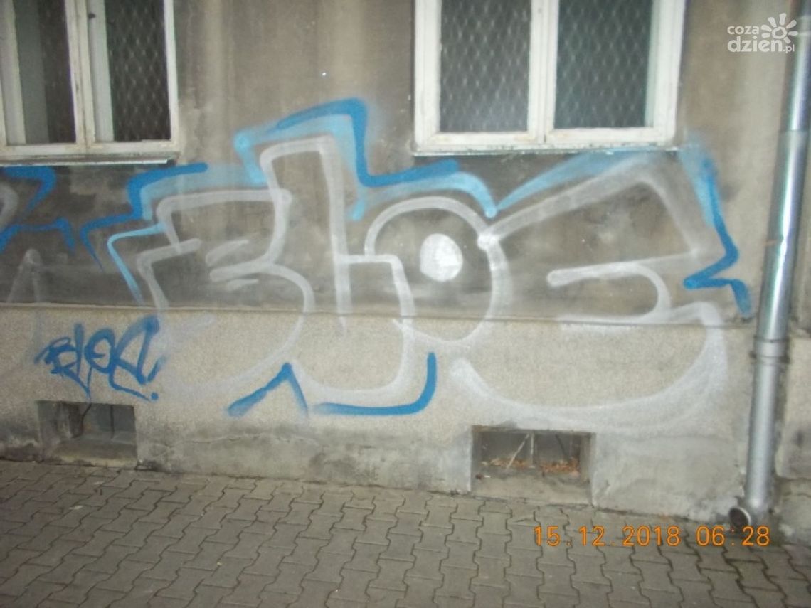 Robili graffiti, zostali zatrzymani