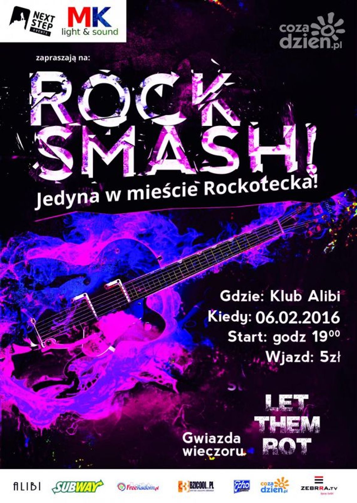 "Rock Smash!" w Klubie Alibi