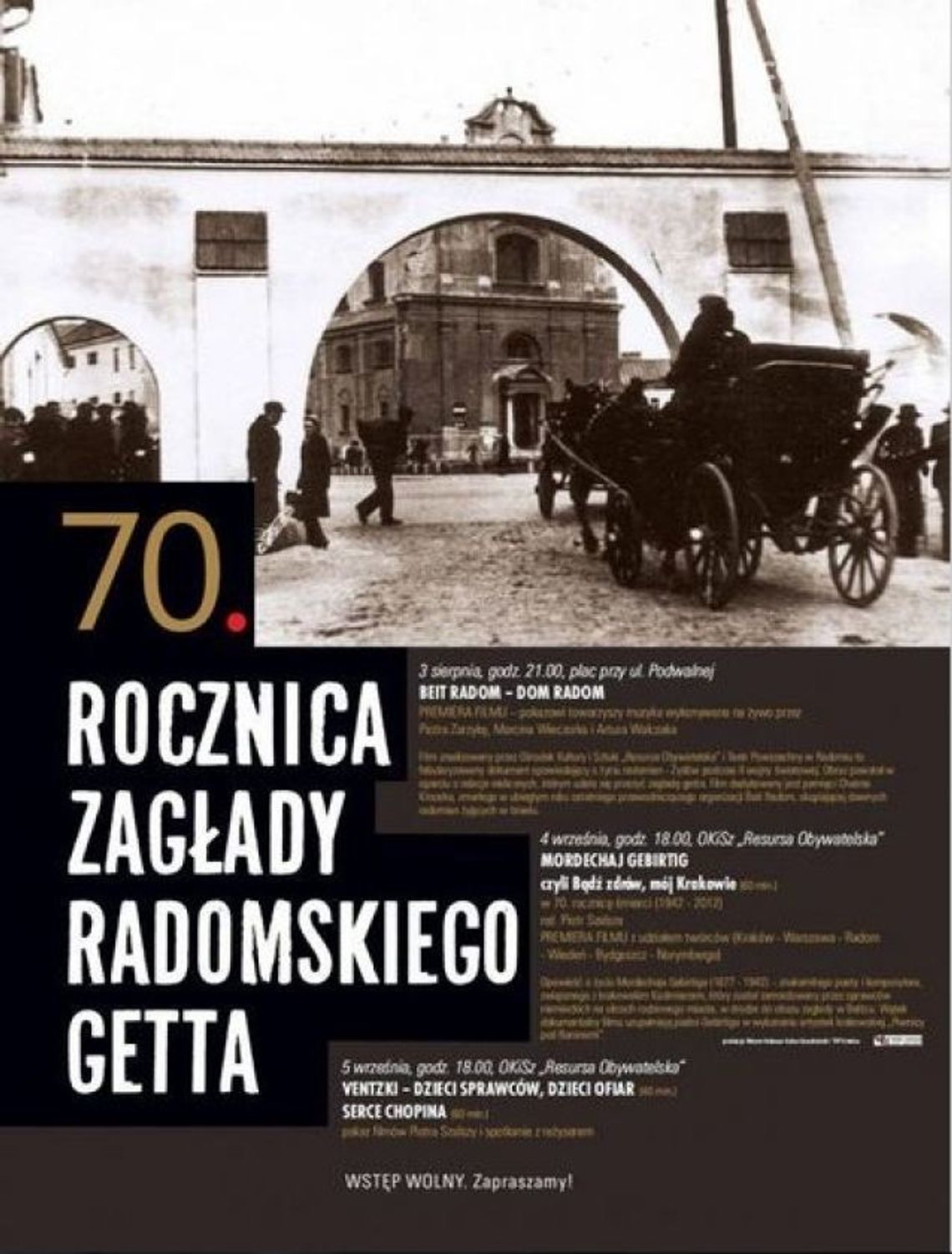 Rocznica likwidacji radomskiego getta