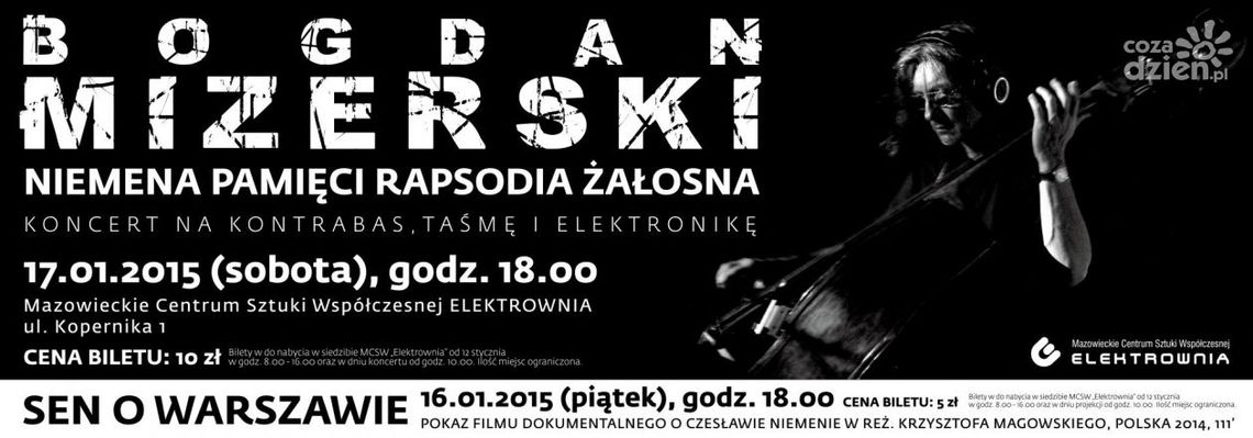 Rocznica śmierci Czesława Niemena w MCSW „Elektrownia”