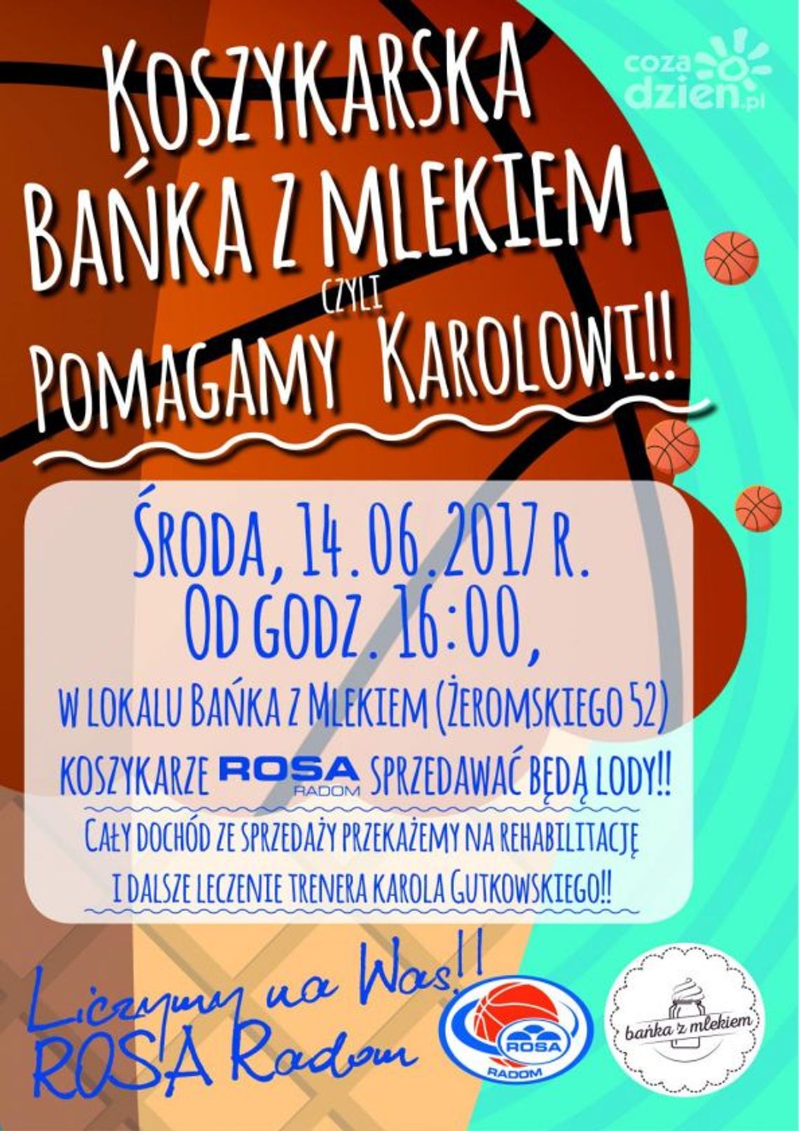 ROSA będzie...sprzedawać lody! ROSA będzie...sprzedawać lody!