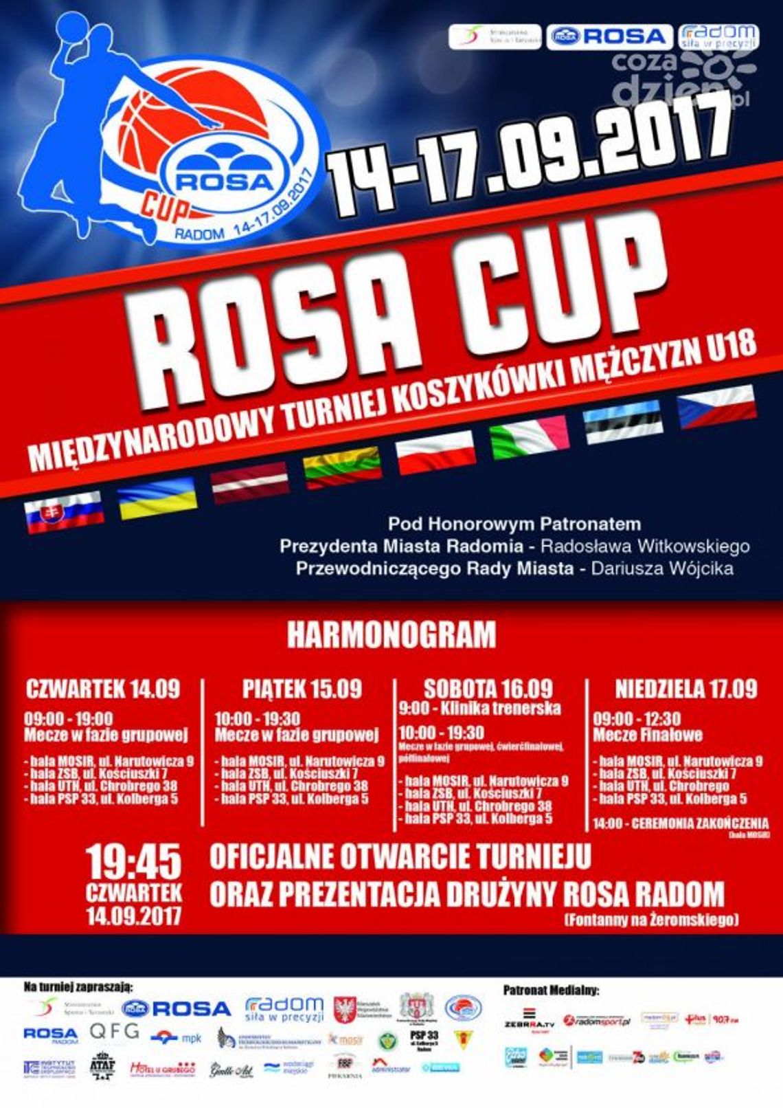 ROSA CUP – Międzynarodowa koszykówka w Radomiu!