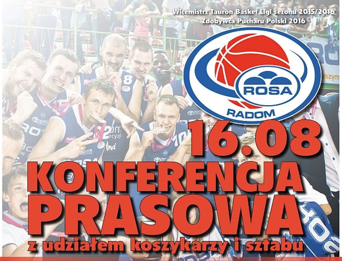 ROSA kończy wakacje! I ma niespodziankę dla kibiców!