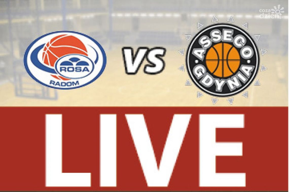 ROSA Radom - Asseco Gdynia 70:67 (RELACJA LIVE)
