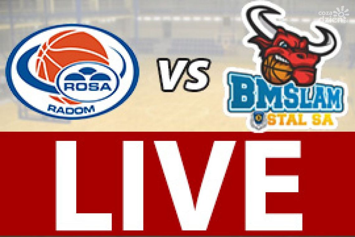 Rosa Radom - BM Slam Stal Ostrów Wielkopolski 77:65 (zapis relacji) Rosa Radom - BM Slam Stal Ostrów Wielkopolski 77:65 (zapis relacji)