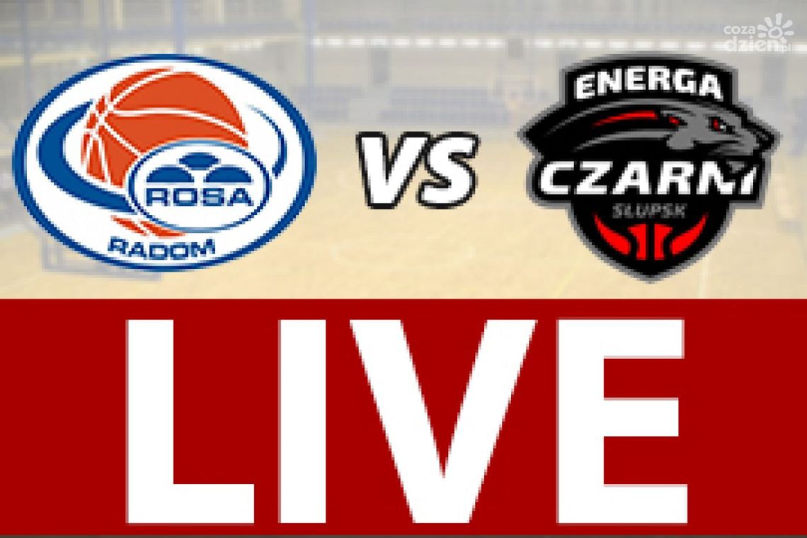 ROSA Radom - Czarni Słupsk 79:60 (zapis relacji)