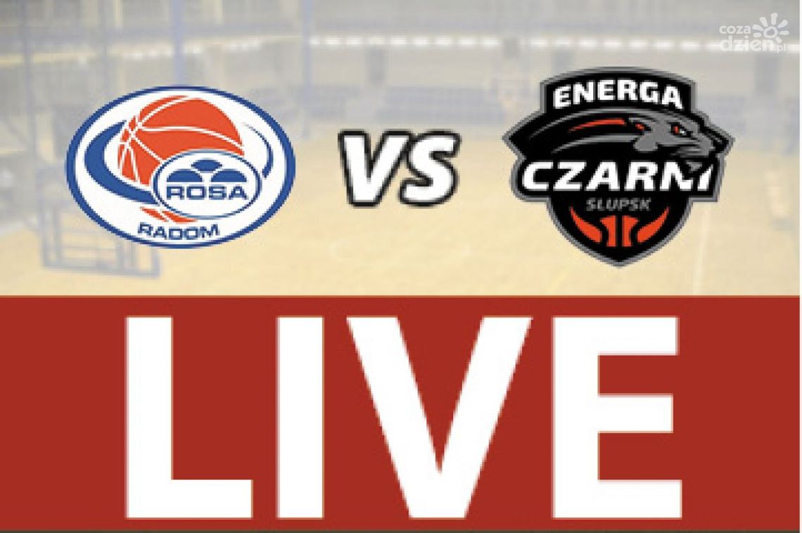 ROSA Radom - Energa Czarni Słupsk 67:68 (zapis relacji)