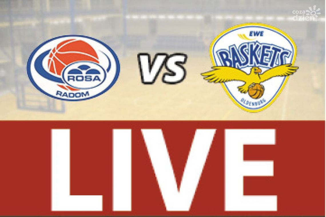 ROSA Radom - EWE Baskets Oldenburg 66:70 (zapis relacji LIVE)