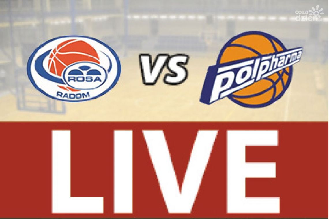 ROSA Radom - Polpharma Starogard 67:60 (zapis relacji LIVE)