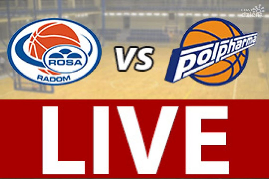 ROSA Radom - Polpharma Starogard 72:66 (zapis relacji)