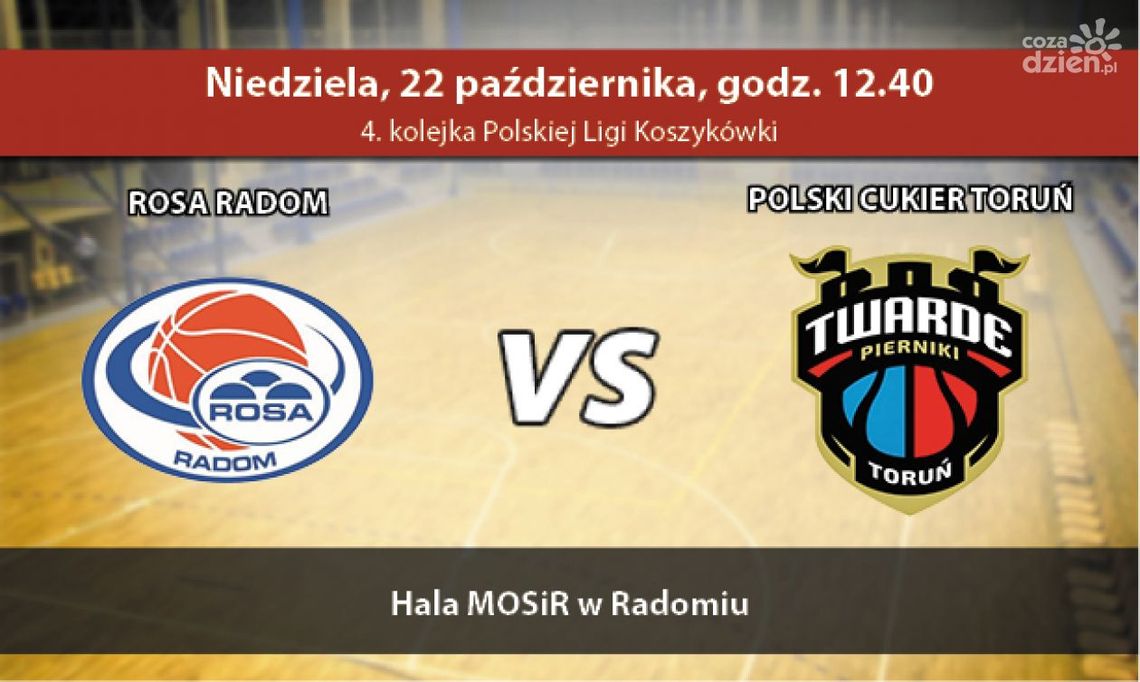 ROSA Radom - Polski Cukier Toruń 83:68 (zapis relacji LIVE) ROSA Radom - Polski Cukier Toruń 83:68 (zapis relacji LIVE)