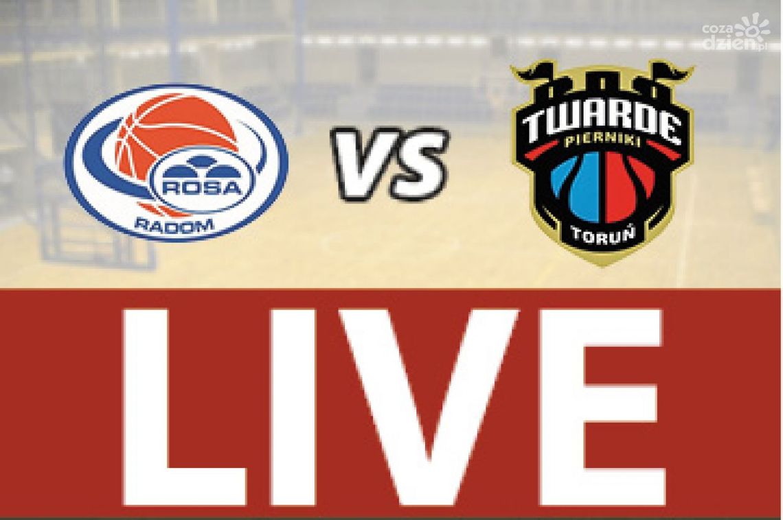 ROSA Radom - Polski Cukier Toruń 89:90 (zapis relacji) ROSA Radom - Polski Cukier Toruń 89:90 (zapis relacji)