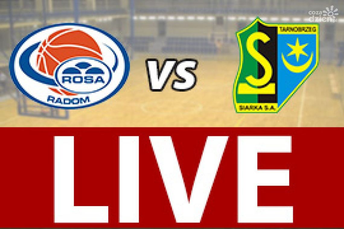 ROSA Radom - Siarka Tarnobrzeg 75:55 (zapis relacji)