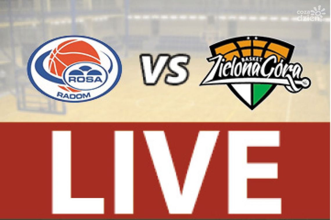 ROSA Radom - Stelmet Zielona Góra 65:66 (zapis relacji)