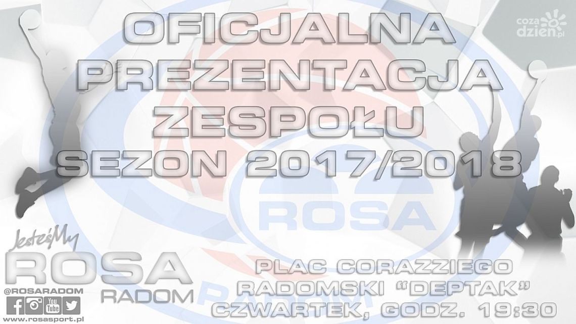 ROSA Radom zaprezentuje się kibicom ROSA Radom zaprezentuje się kibicom