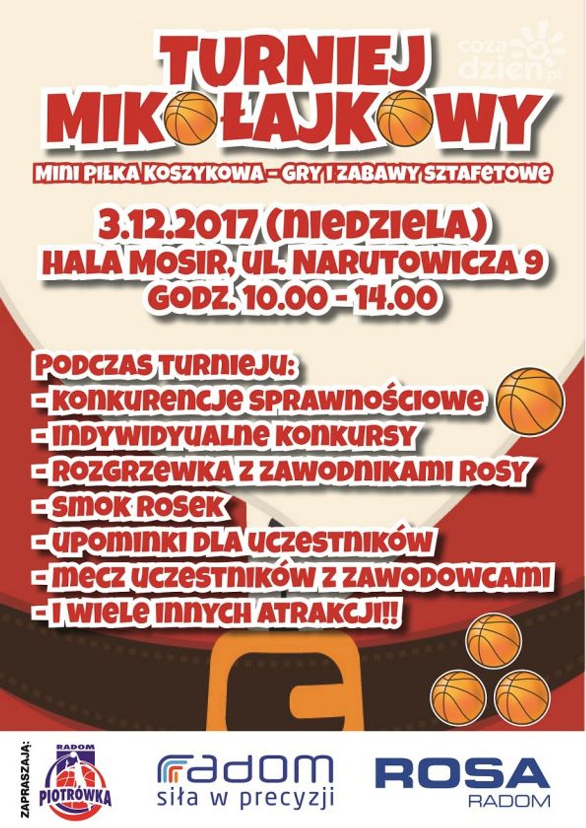 ROSA zorganizuje Turniej Mikołajkowy