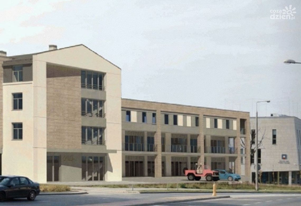 Rośnie budynek w miejsce koszar