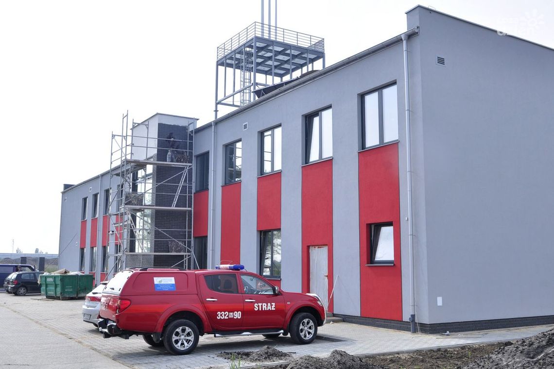 Rośnie nowa strażnica (ZOBACZ ZDJĘCIA)