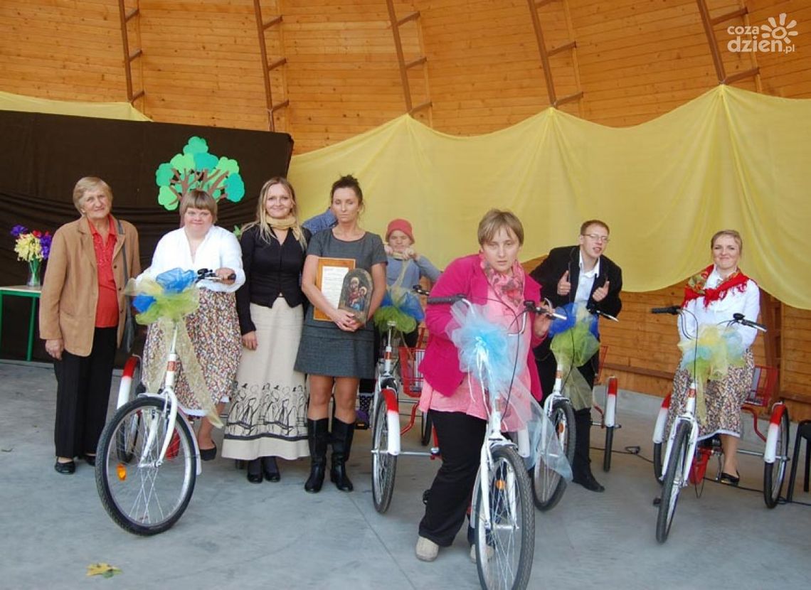 Rowery dla podopiecznych WTZ w Młodocinie