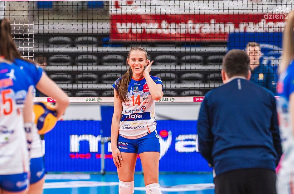 Rozgrywająca Paulina Zaborowska opuszcza Moya Radomkę Lotnisko Radom