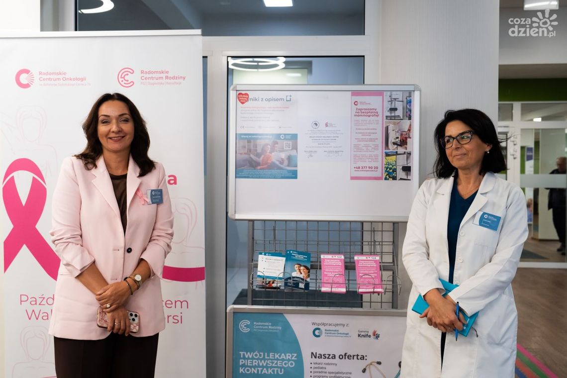 Różowy październik w Radomskim Centrum Onkologii Różowy październik w Radomskim Centrum Onkologii