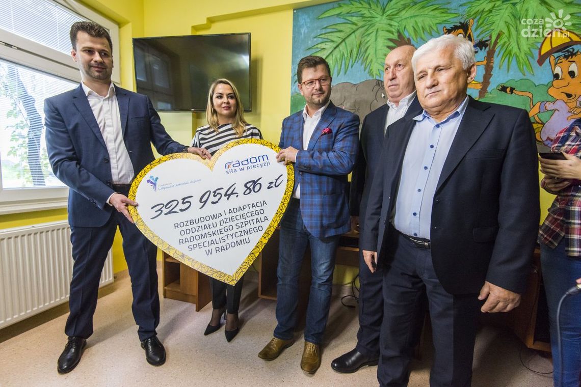 Rozpoczął się remont na oddziale dziecięcym