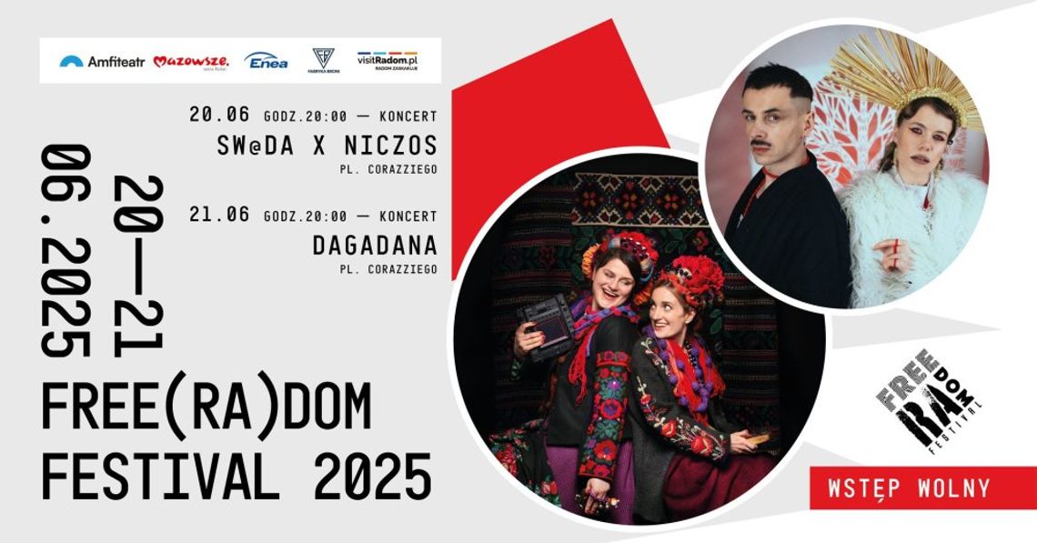 Rusza FREE (RA)DOM FESTIVAL 2025 – WOLNOŚĆ BEZ GRANIC
