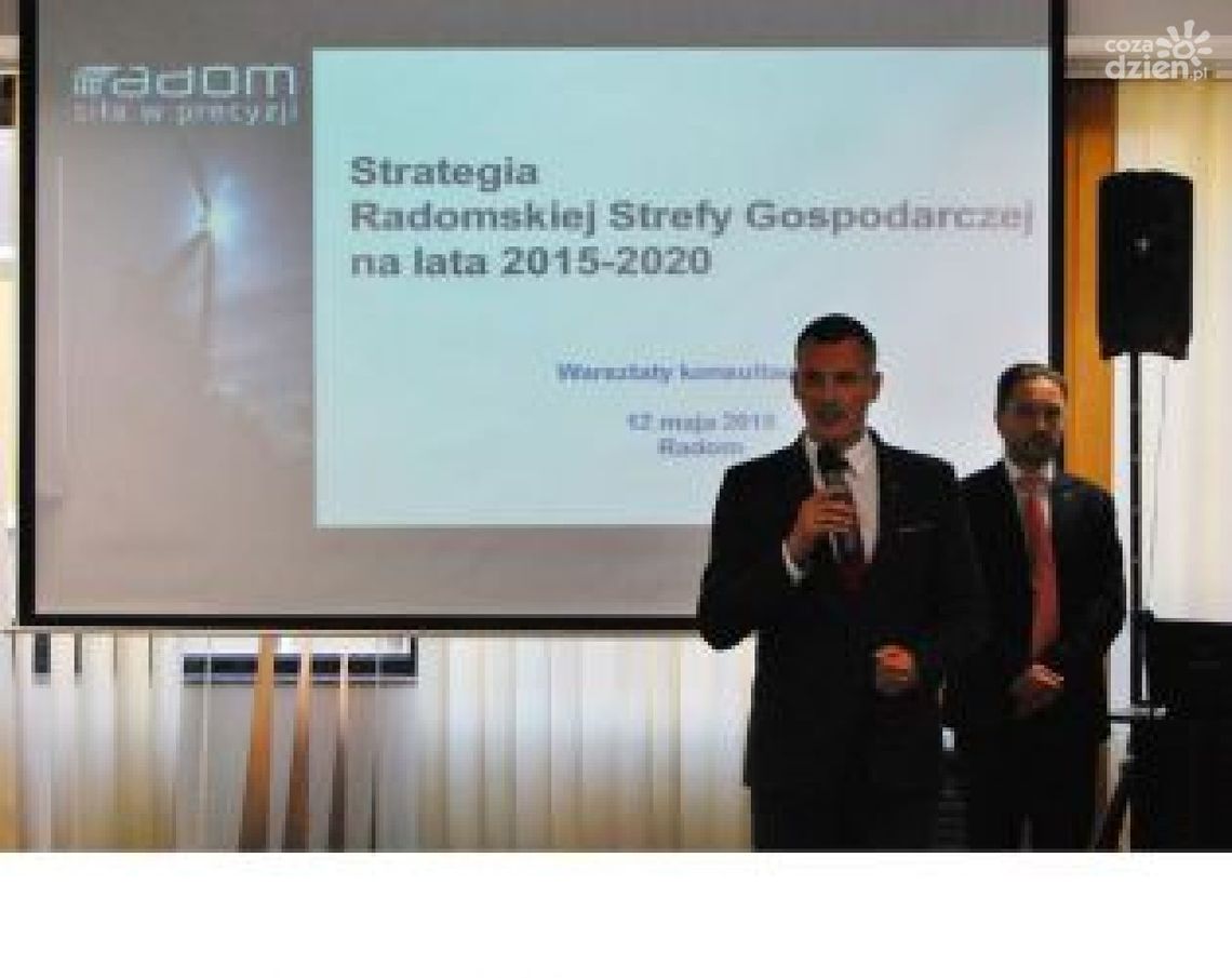 Rusza strategia Radomskiej Strefy Gospodarczej Rusza strategia Radomskiej Strefy Gospodarczej