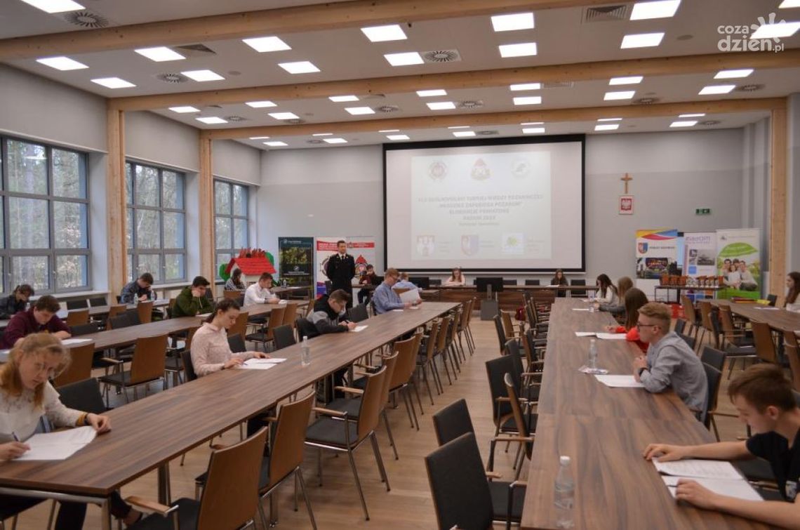 Ruszają turnieje wiedzy przeciwpożarowej Ruszają turnieje wiedzy przeciwpożarowej