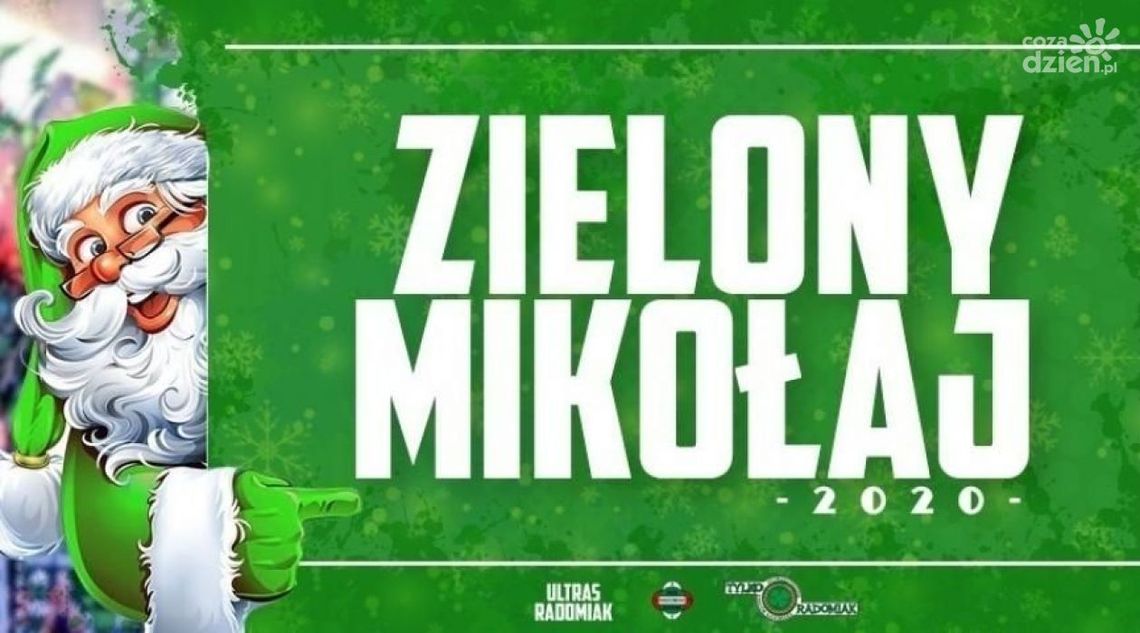 Ruszyła akcja Stowarzyszenia Kibiców „Tylko Radomiak” Zielony Mikołaj 2020 Ruszyła akcja Stowarzyszenia Kibiców „Tylko Radomiak” Zielony Mikołaj 2020