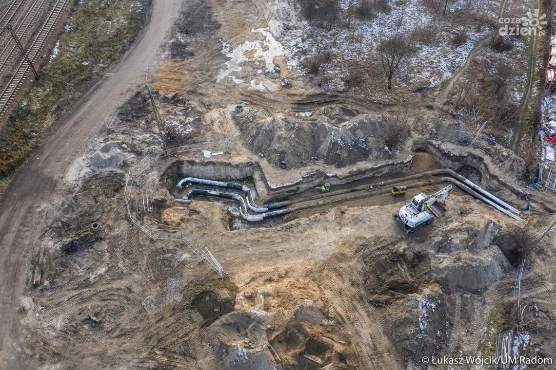 Ruszyły prace kanalizacyjne i ciepłownicze w rejonie II odcinka Trasy N-S