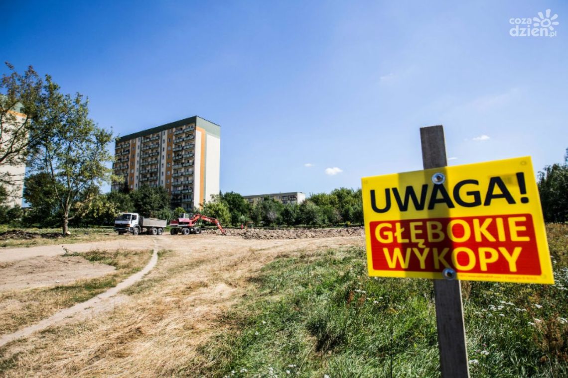 Ruszyły prace w parku na Michałowie