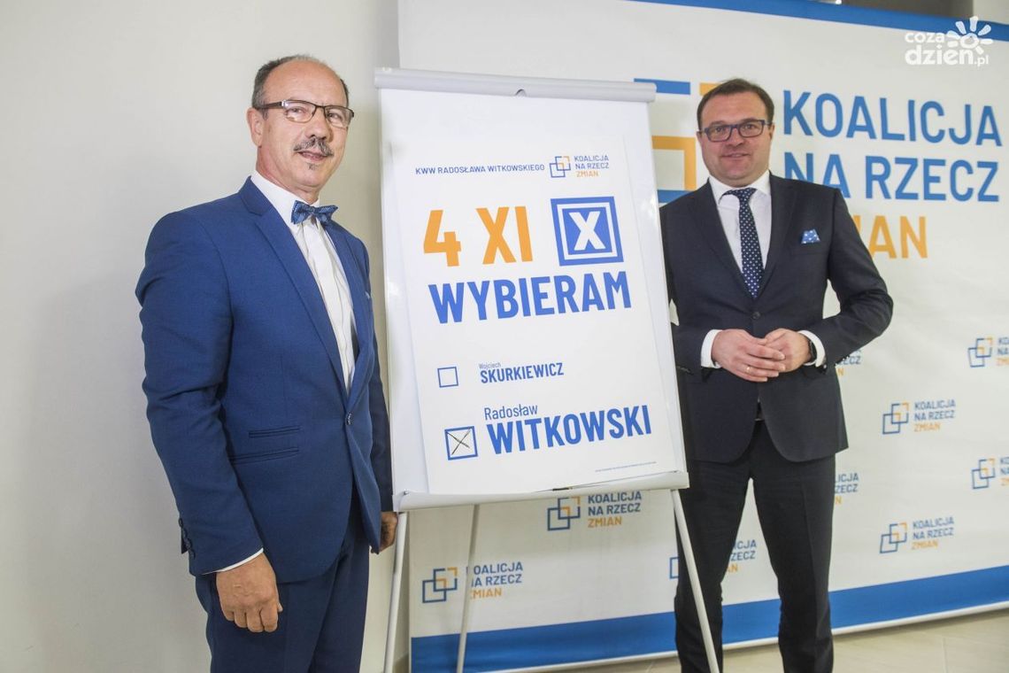 Ryszard Fałek popiera Radosława Witkowskiego Ryszard Fałek popiera Radosława Witkowskiego