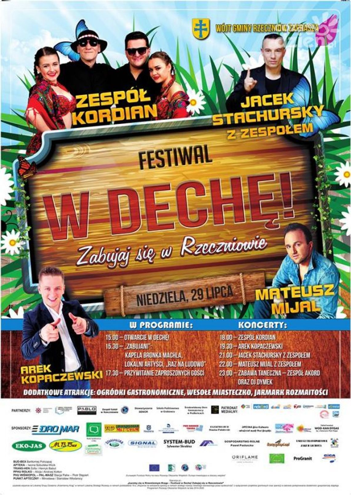 Rzeczniów. Festiwal w Dechę! już w niedzielę Rzeczniów. Festiwal w Dechę! już w niedzielę