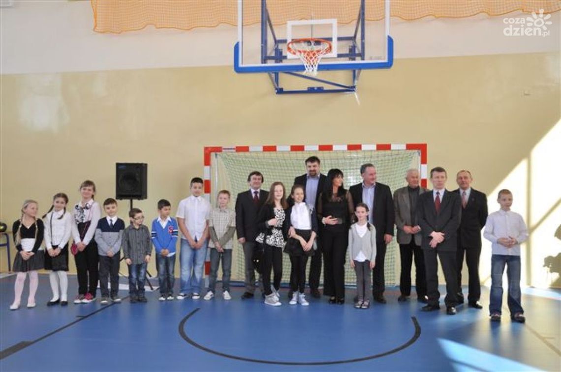 Sala gimnastyczna w PSP 17 po gruntownym remoncie