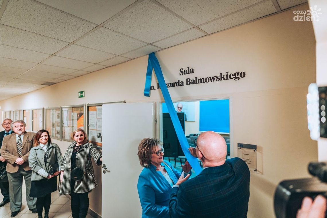 Sala prób Chóru Akademickiego UTH nosi imię Ryszarda Balmowskiego