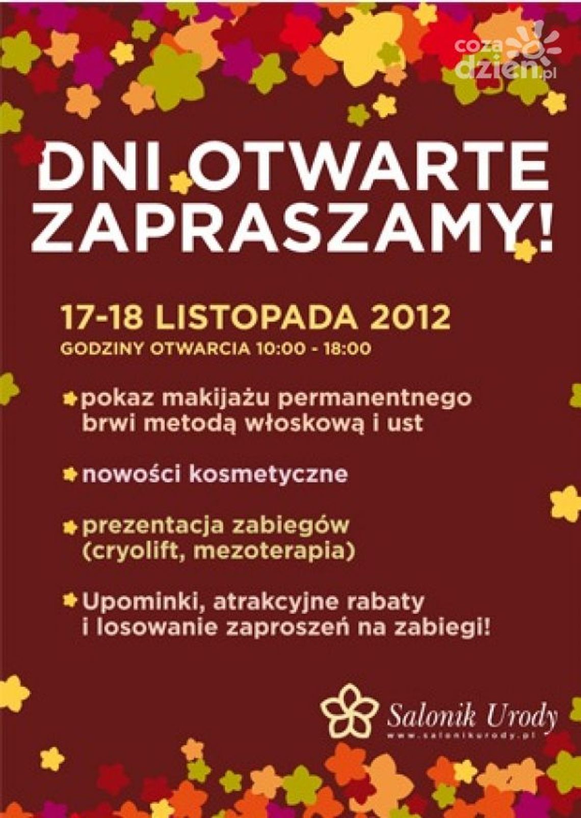 Salonik Urody - dni otwarte