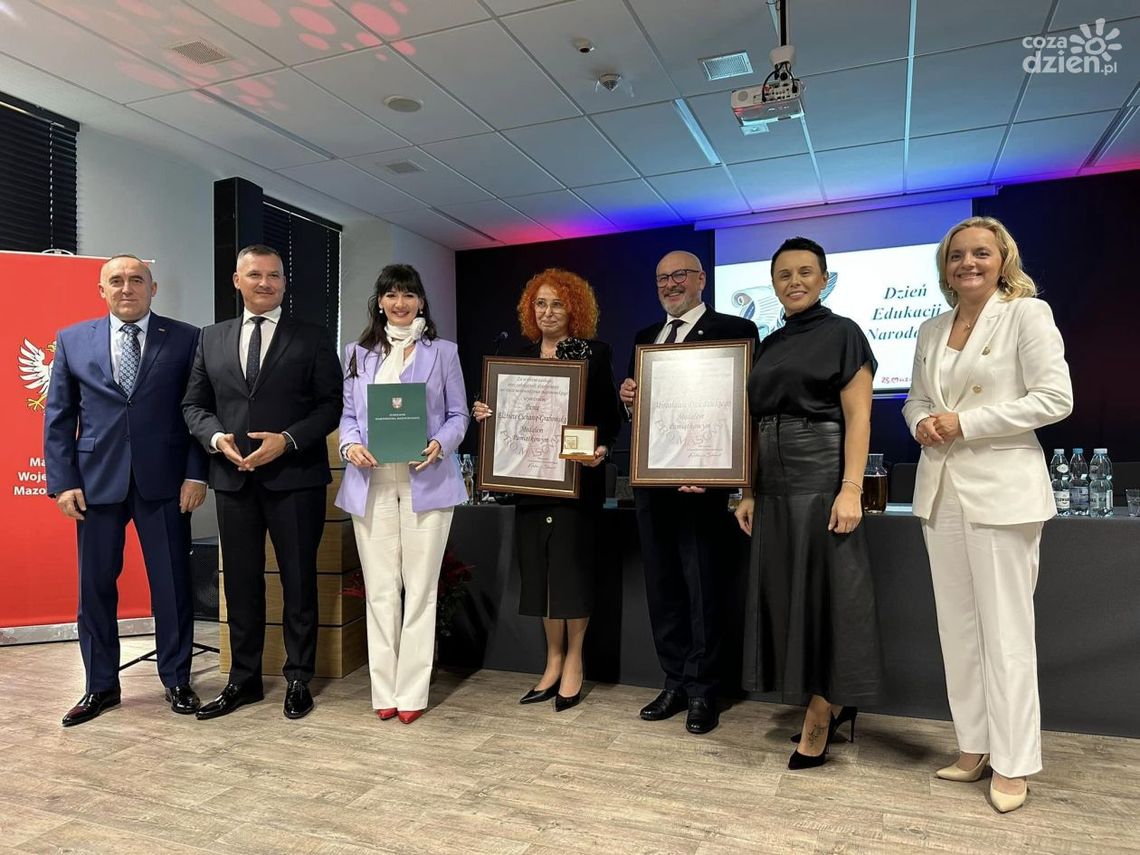 Samorząd województwa mazowieckiego nagrodził dyrektorów i nauczycieli