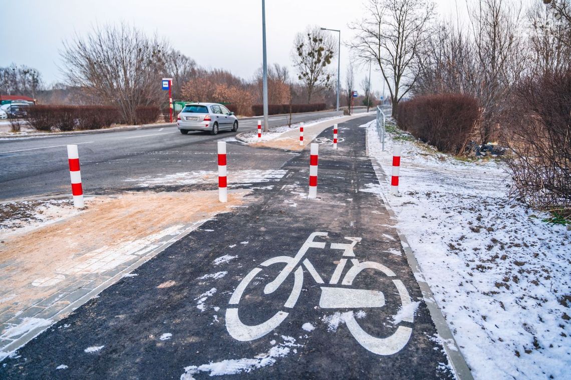 Ścieżka dla rowerów na Józefowie gotowa