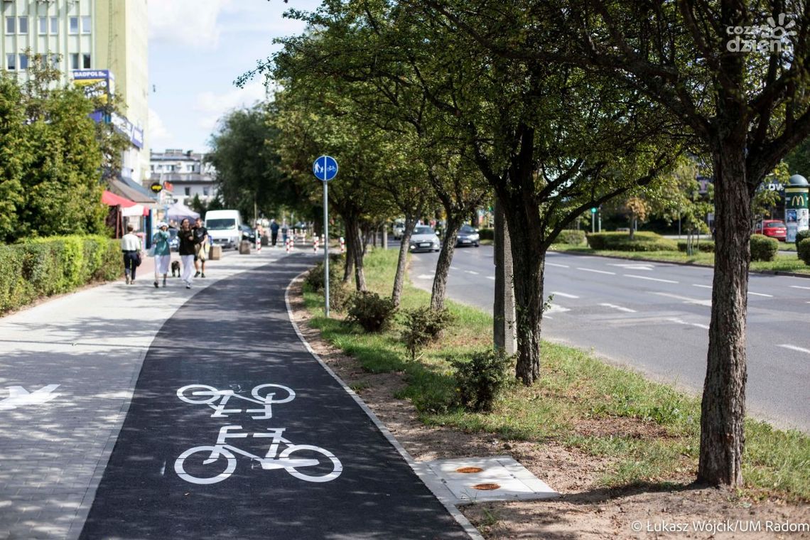 Ścieżka rowerowa na ul. Beliny Prażmowskiego oddana do użytku