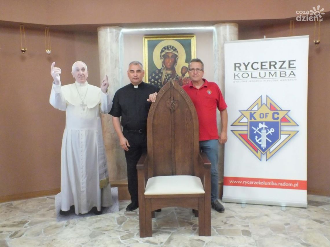 ŚDM. Fotel papieża Franciszka w Radomiu