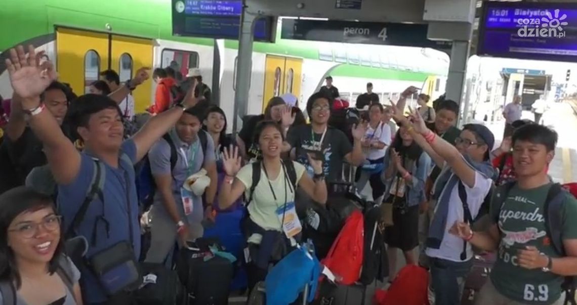 ŚDM. Powrót pielgrzymów do Radomia [WIDEO]