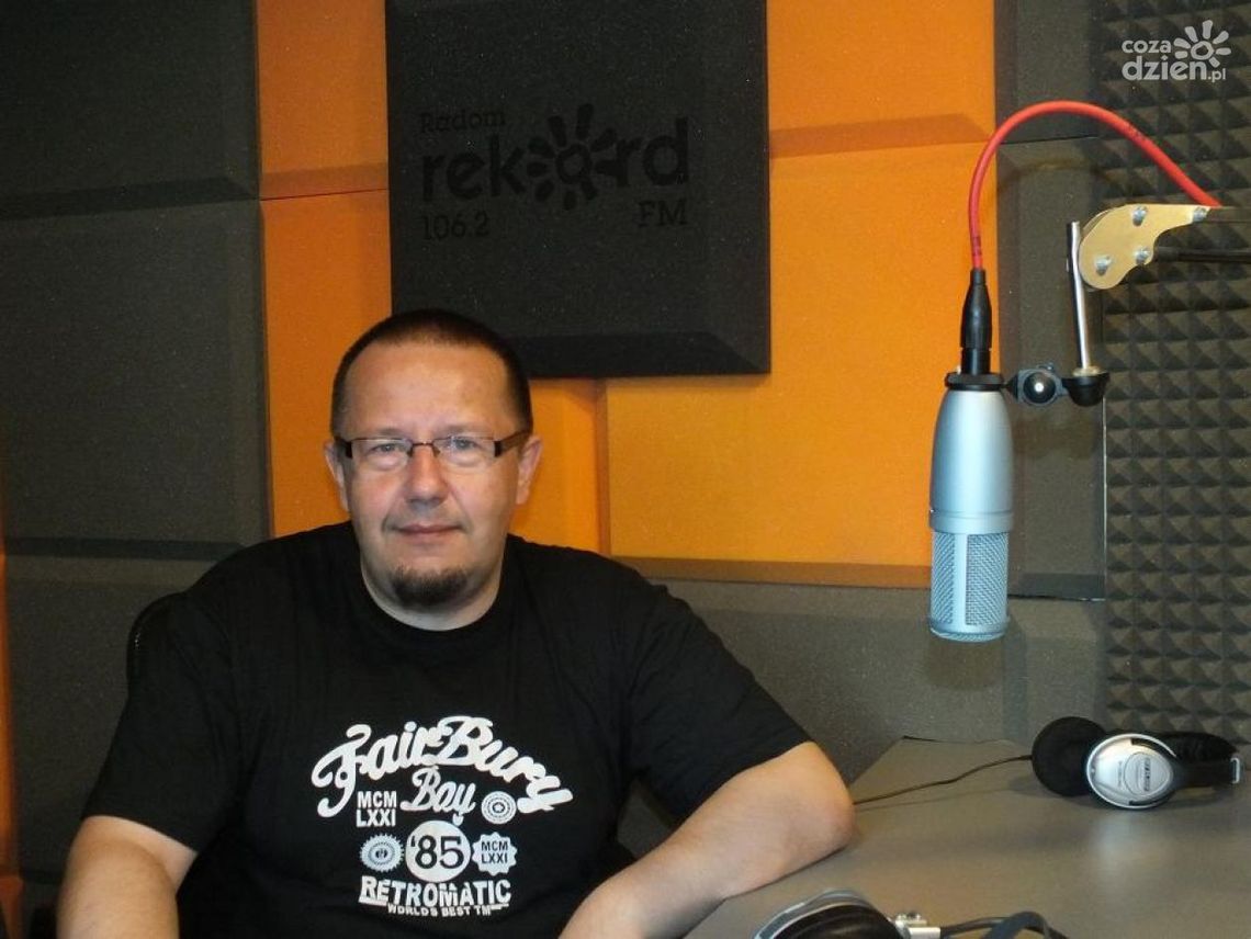 Sebastian Piątkowski - rozmowa w studiu lokalnym Radia Rekord