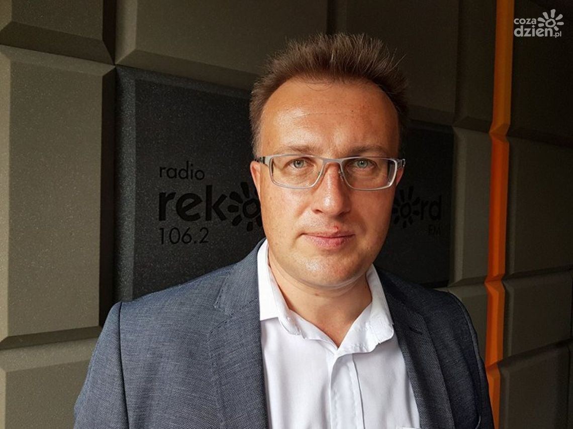 Sebastian Równy - rozmowa w studiu lokalnym Radia Rekord