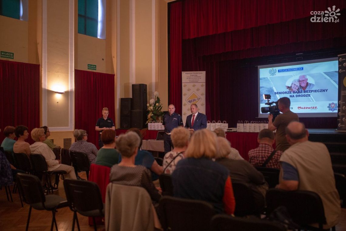 Seniorzy z Pionek wiedzą jak być bezpieczni Seniorzy z Pionek wiedzą jak być bezpieczni