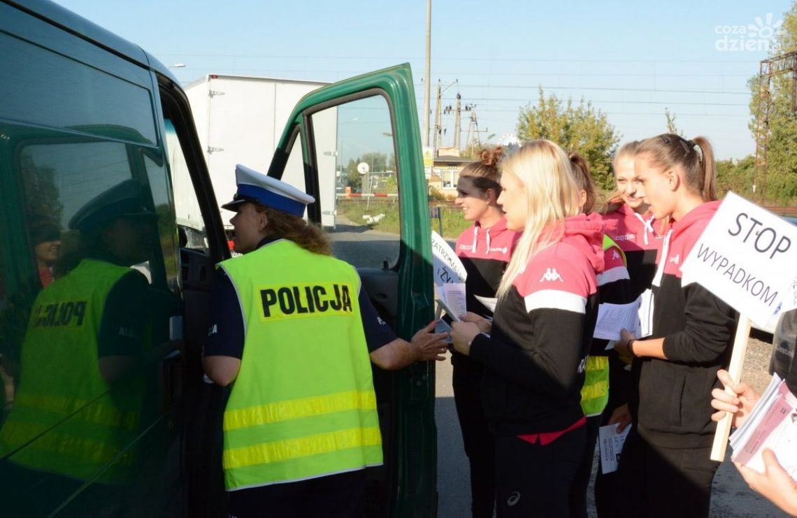 Siatkarki Radomki kontrolowały kierowców