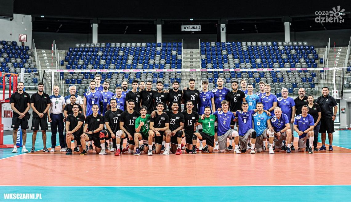 Siatkarze Cerrad Enea Czarnych Radom wygrali sparing z reprezentacją Meksyku