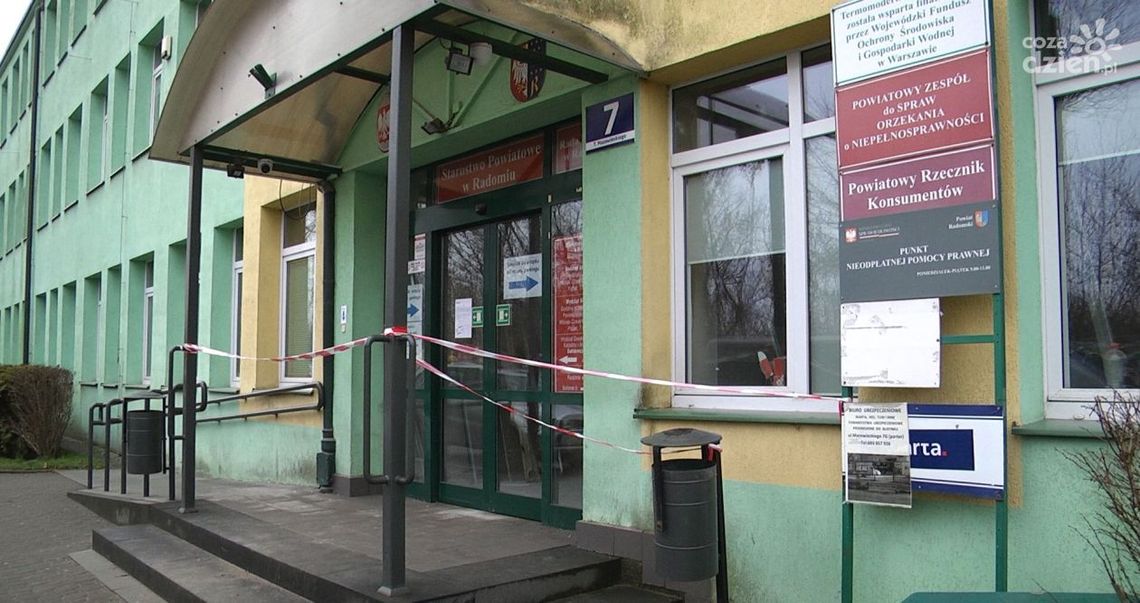 Siedziba Starostwa Powiatowego w Radomiu zyska nowe oblicze. Będzie nowy parking