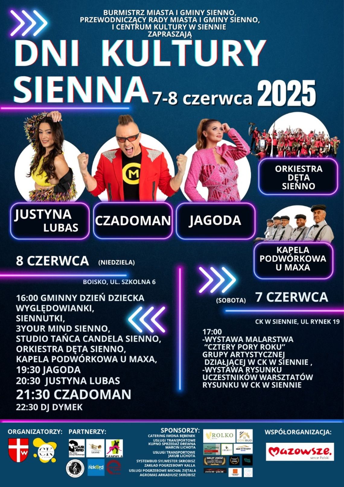 Sienno świętuje! Już 7-8 czerwca Dni Kultury